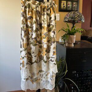 Zadig & Voltaire Joslin Camou Midi Skirt